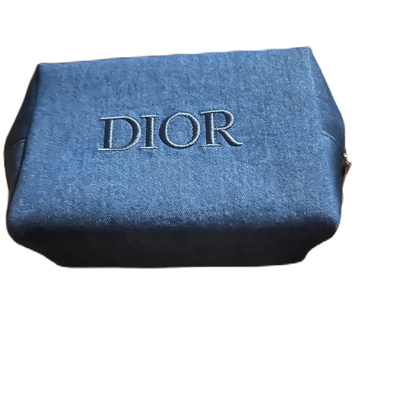 Dior - Denim Cosmetics Makeup Bag - Picture 3 of 4